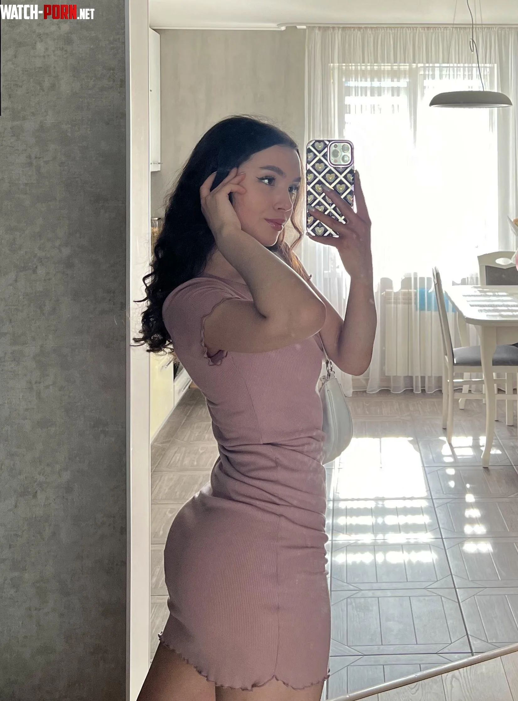 sexy pink cute dress by After-Earth1943