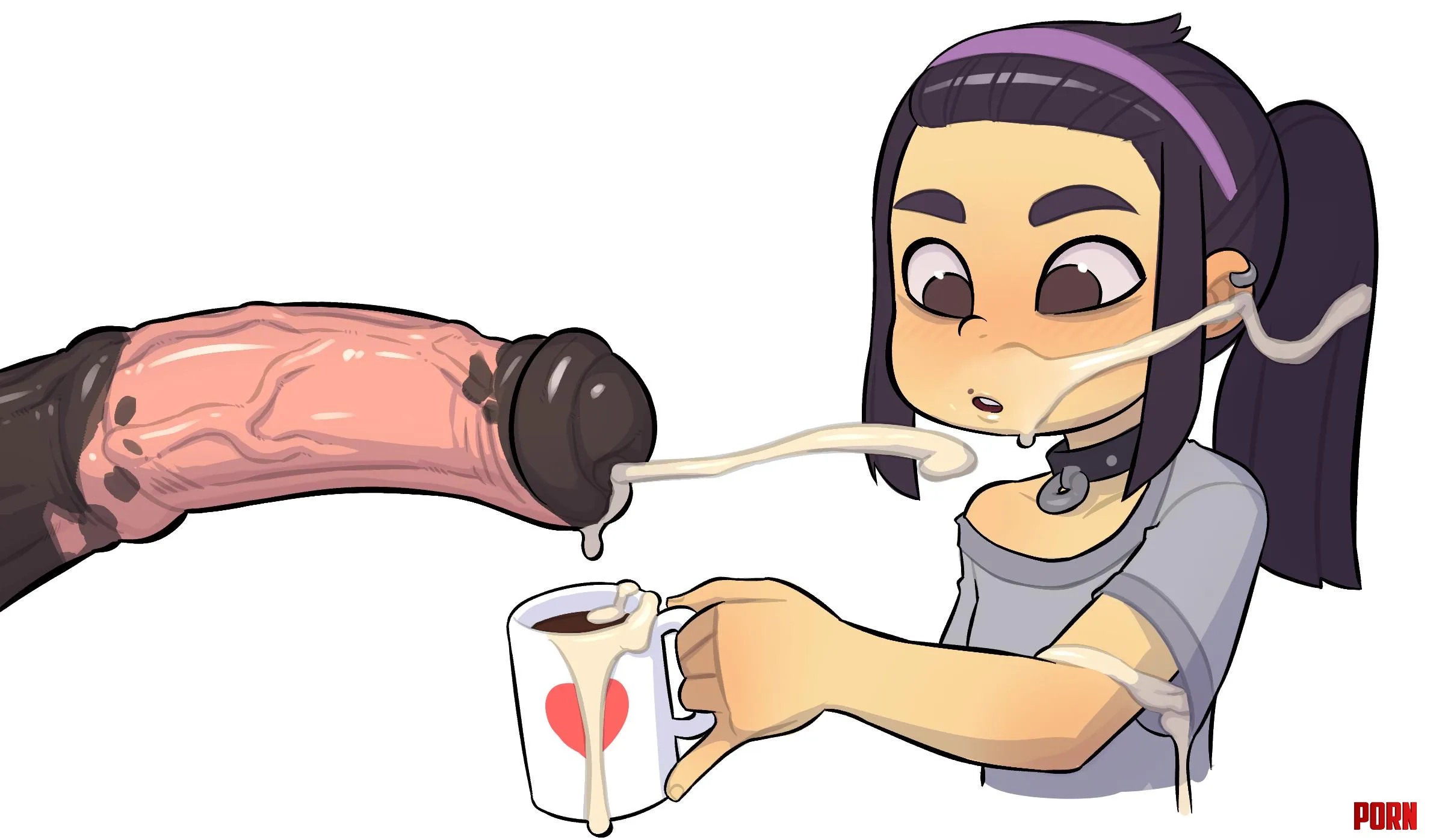 Some milk for your morning coffee corrompida by PaleBratJennifer