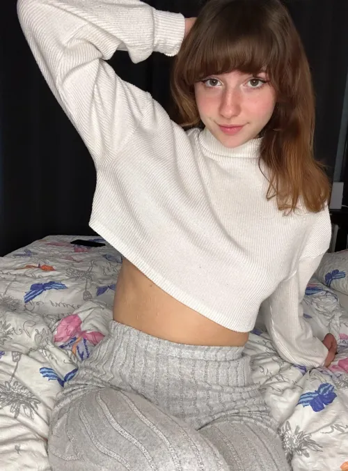 Thumbnail I Guess My Croptop Today Is Okay But I'm Not Sure by EnchantingBreezex - A Style Update from Croptopgirls Category