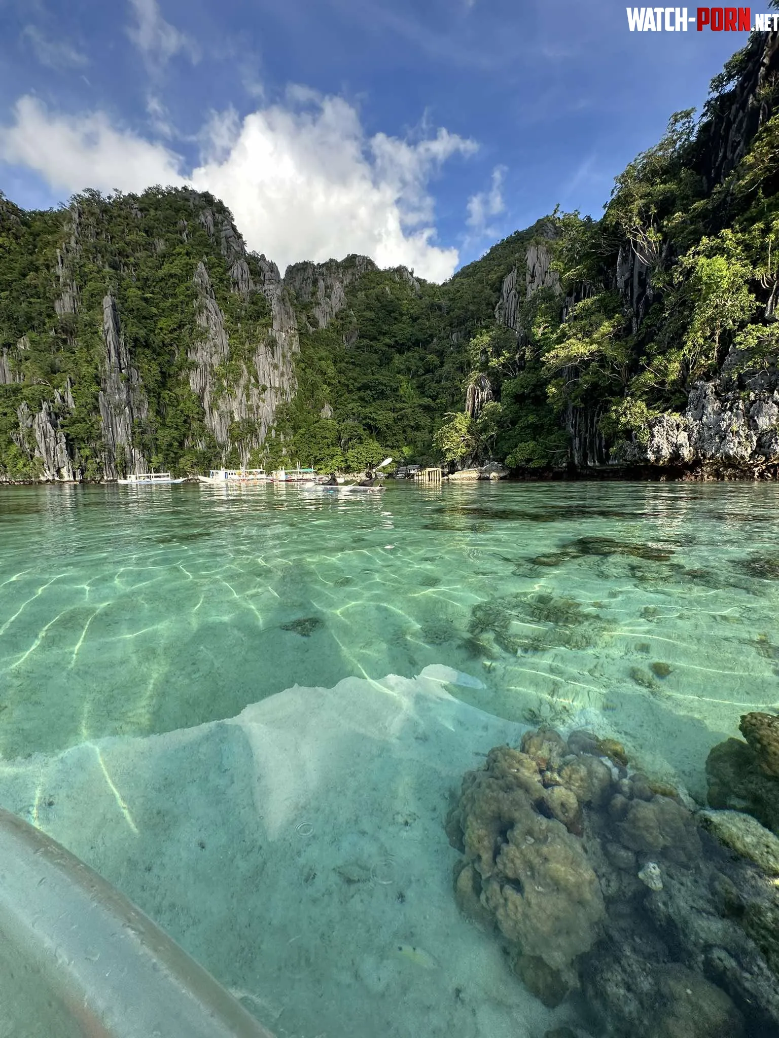 Crystal clear water at Palawan  by PaleLetter8603