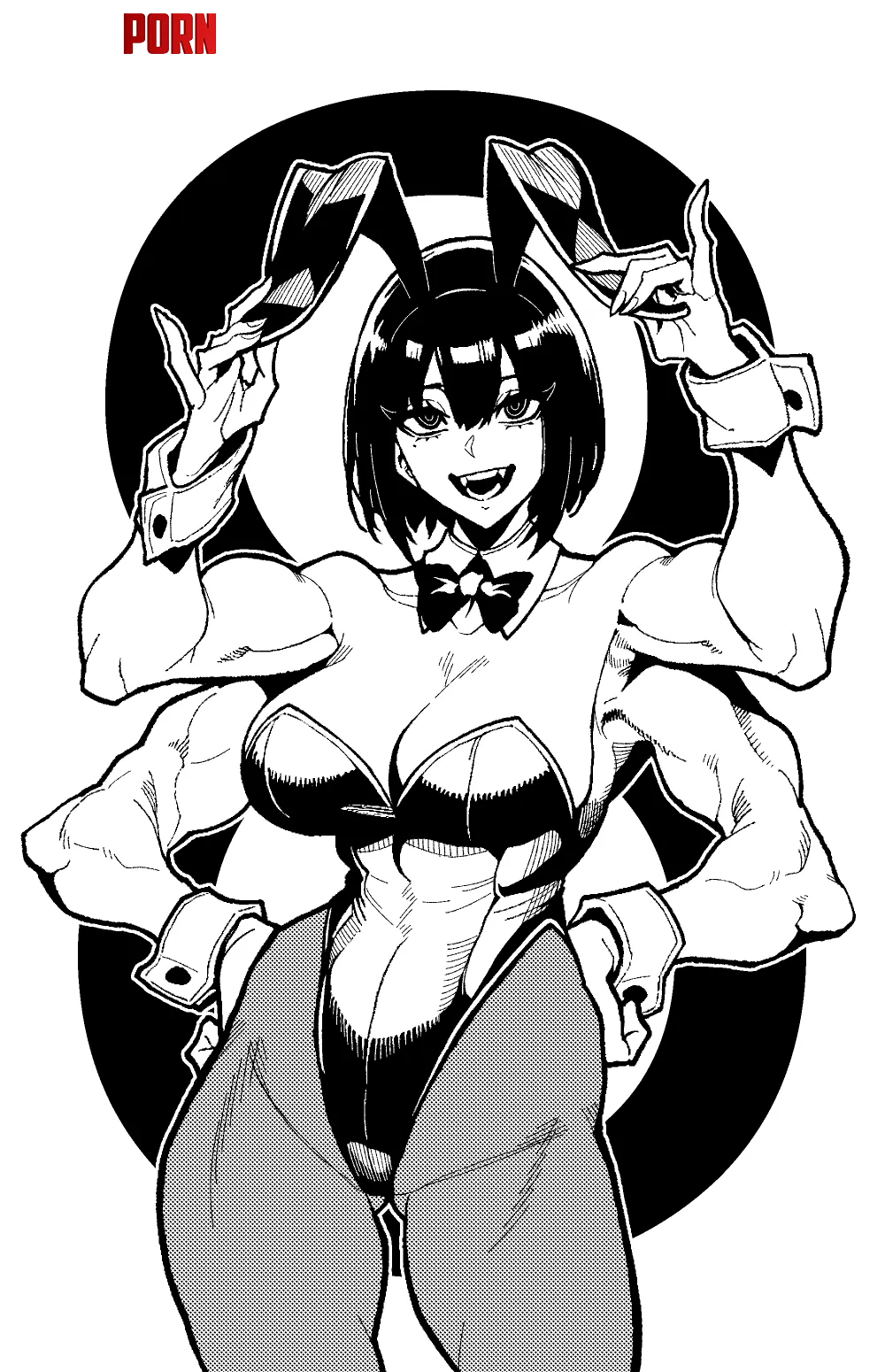 Four armed bunny girl websake by TheTMoneyMan