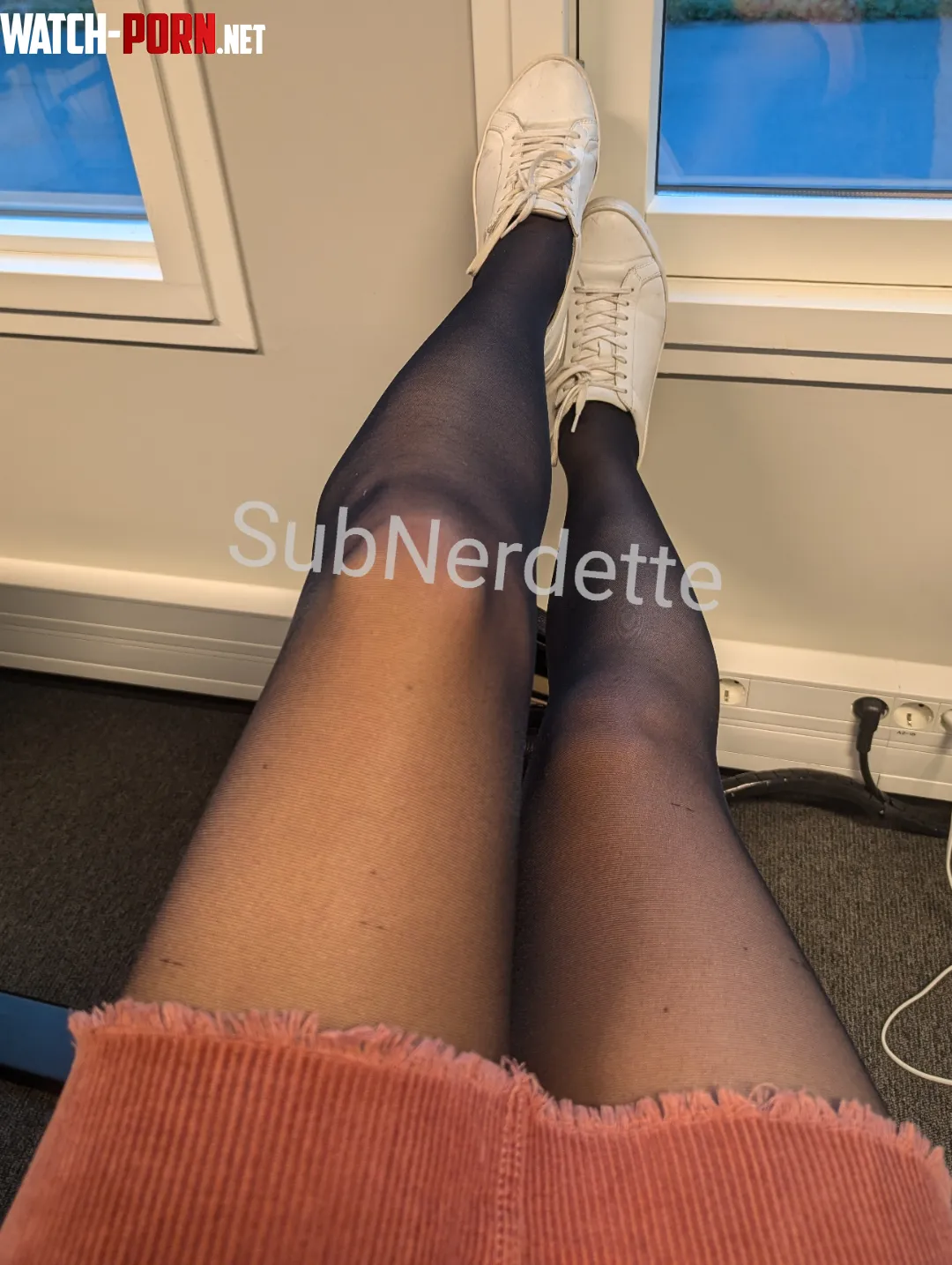 I would much rather stretch my legs up your window sill wouldnt you  by SubNerdette
