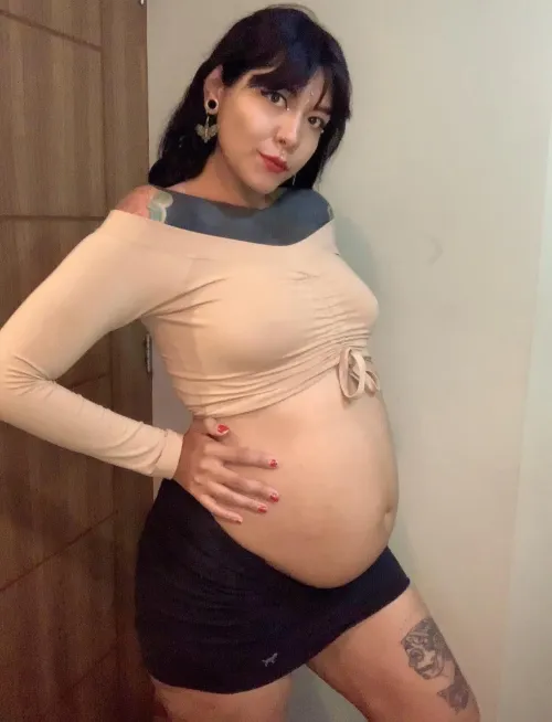 Thumbnail Embracing Pregnancy at 31 Weeks: A Journey through Motherhood by ErotiqueFaith in the PregnantPetite Category