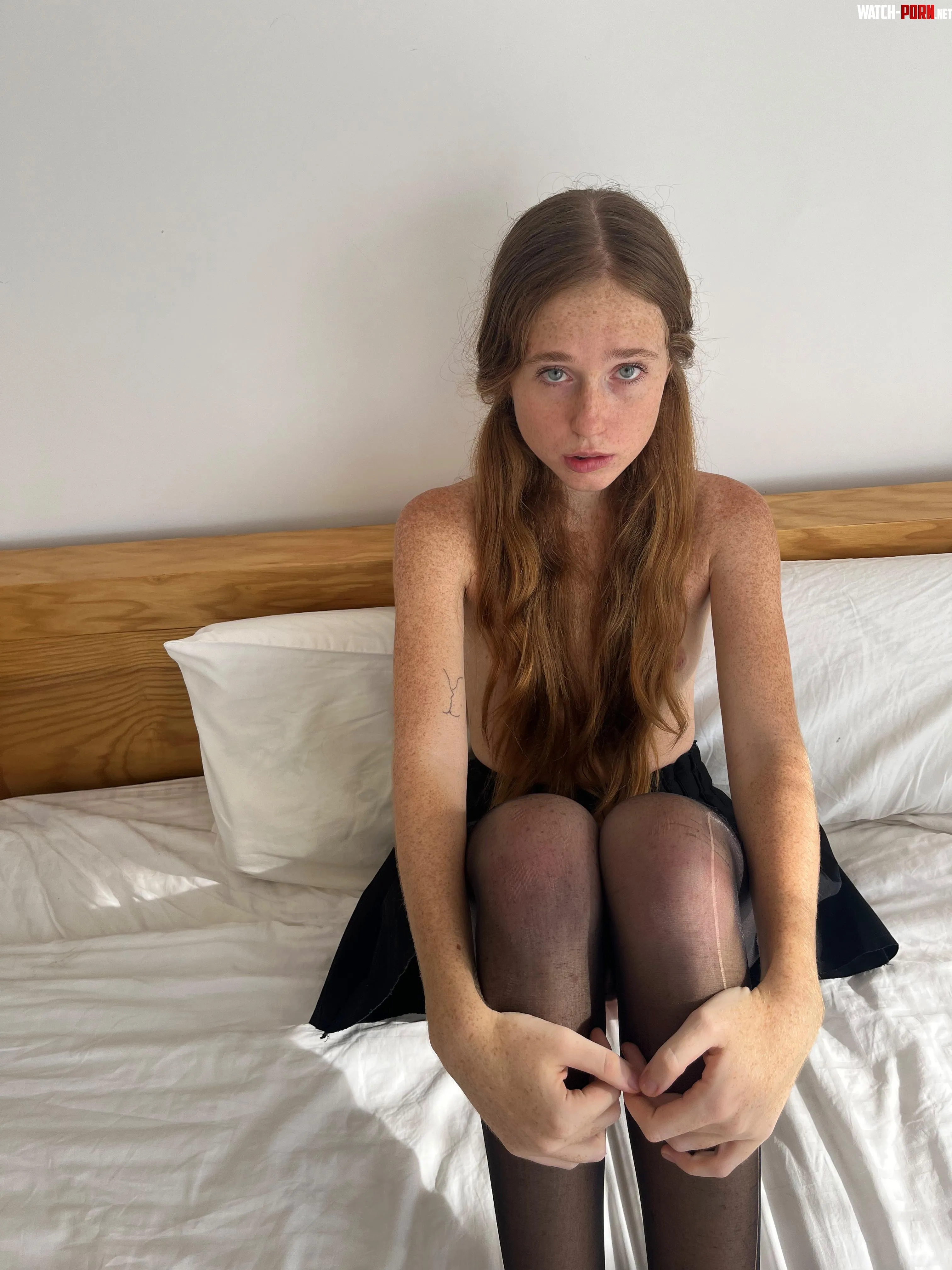 Feeling like a sweet girl in these pantyhose by HelmetCouple