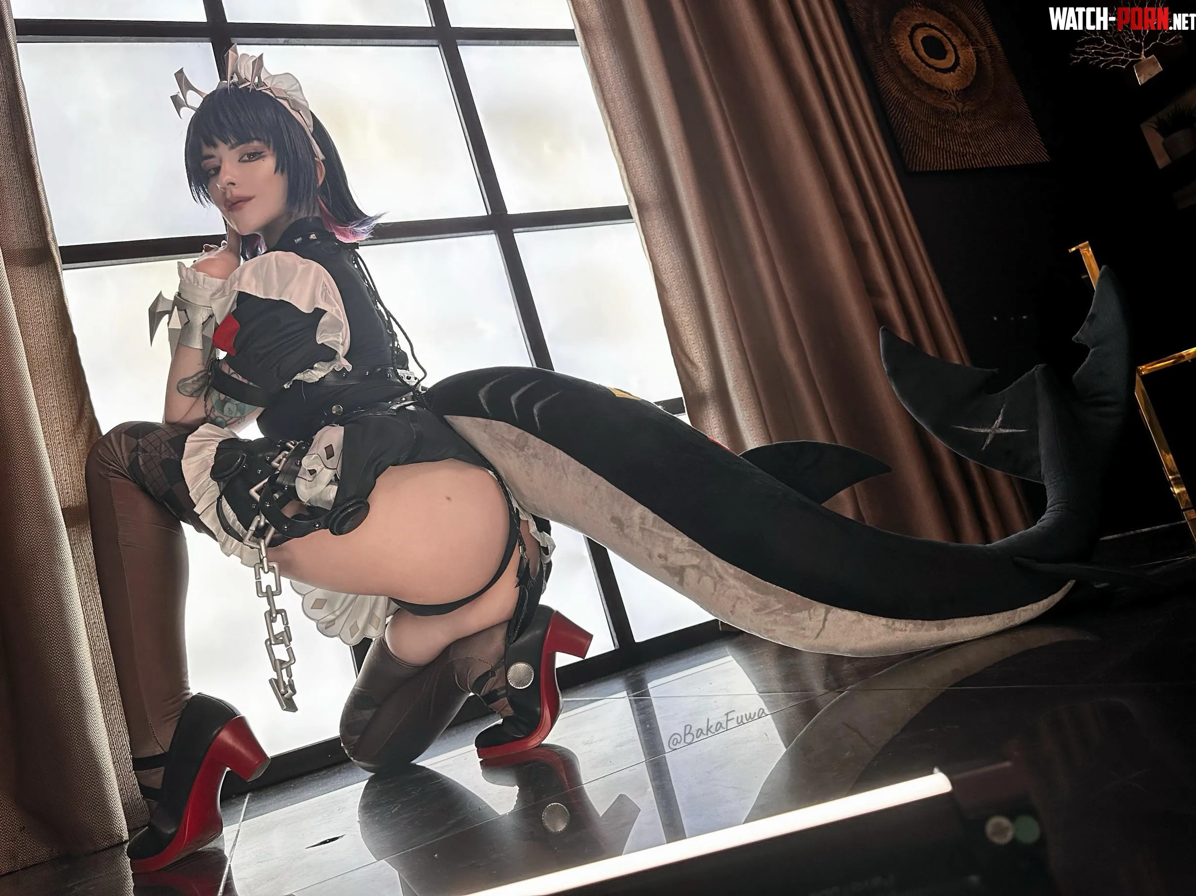 Ellen Joe from ZZZ cosplay by BakaFuwa by BakaFuwa