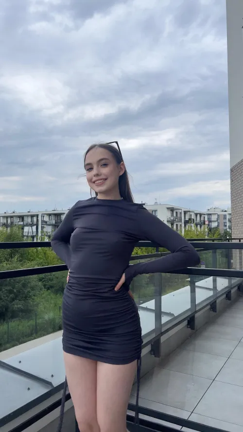 Thumbnail The Black Dress Fits My Smile: A Stunning Look by MouseleySii in the Tight Dresses Category