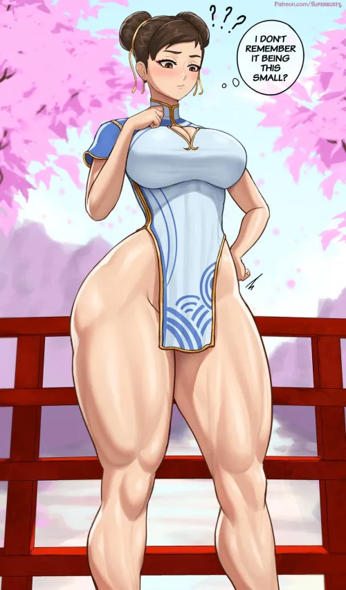 Thumbnail Exploring the Sensational Aesthetics of Chunli Superbusty by Author Mrtecta in the Thighdeology Category