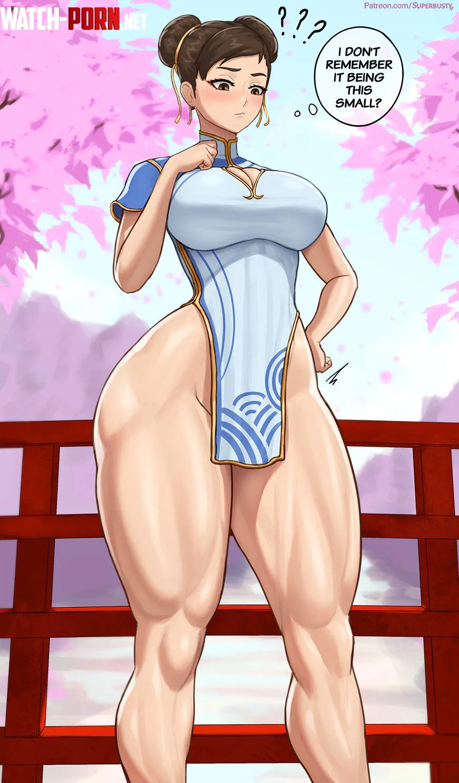 chunli superbusty by mrtecta