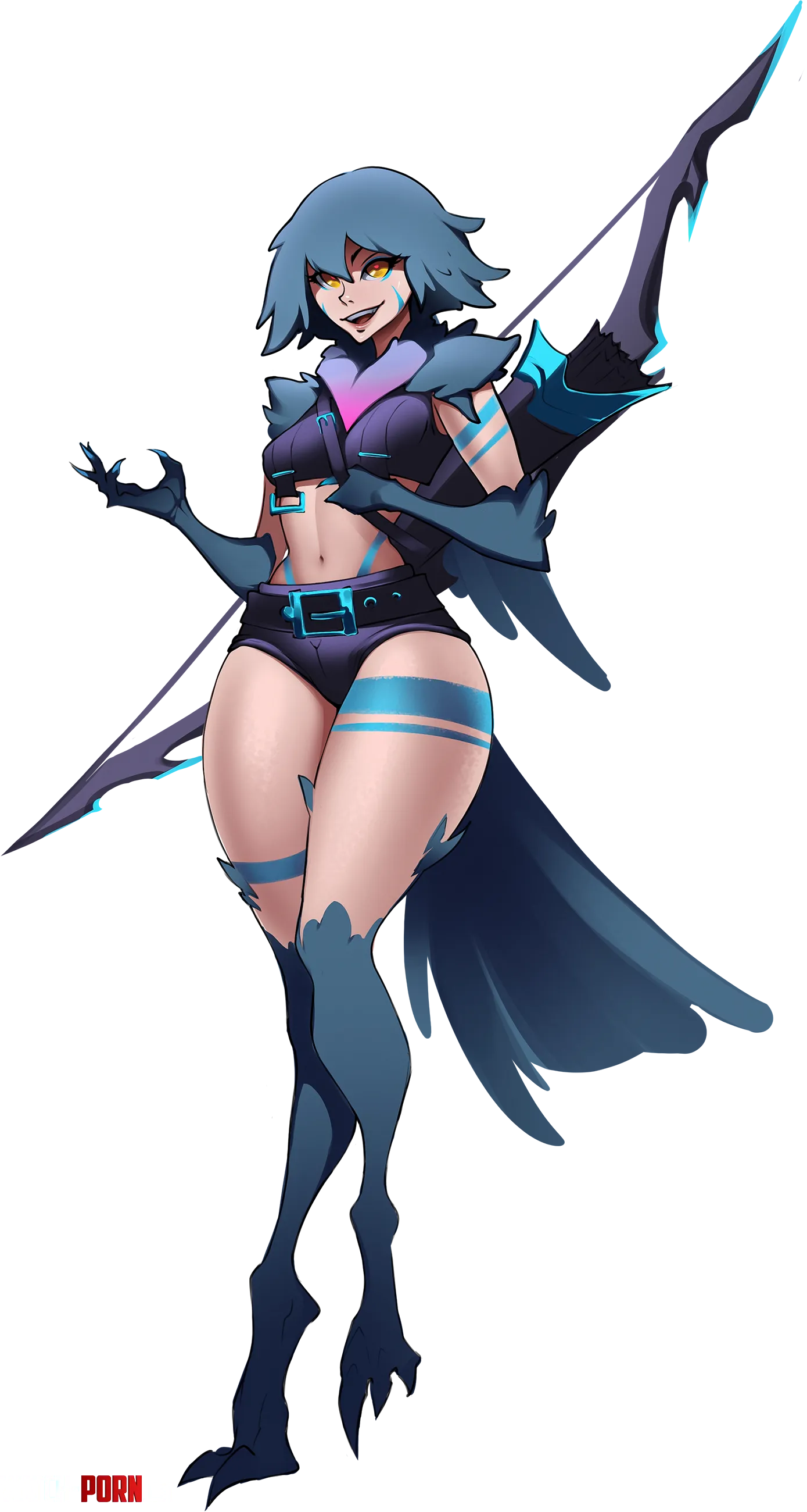 Melea harpy girl by Ninego The Veil Chronicles Nix University  by SilkswormTM
