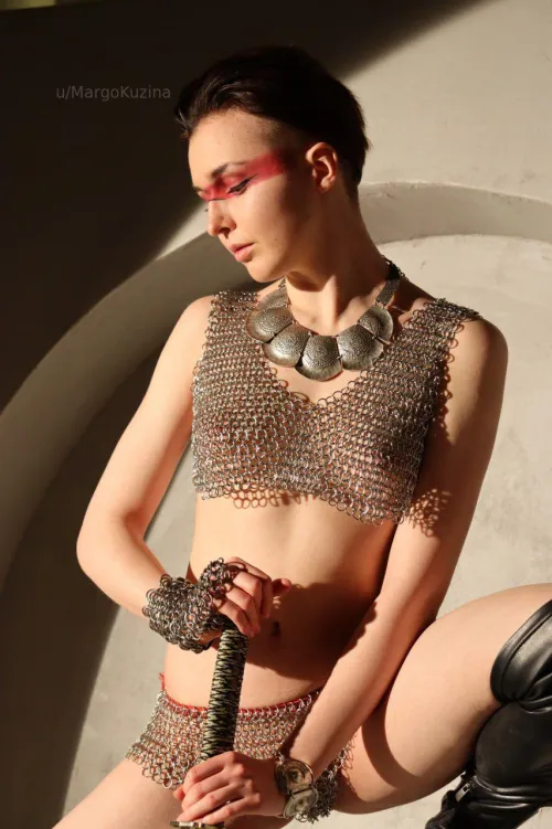 Thumbnail Sultry Warrior Brunette: An Enticing Tale by MargoKuzina