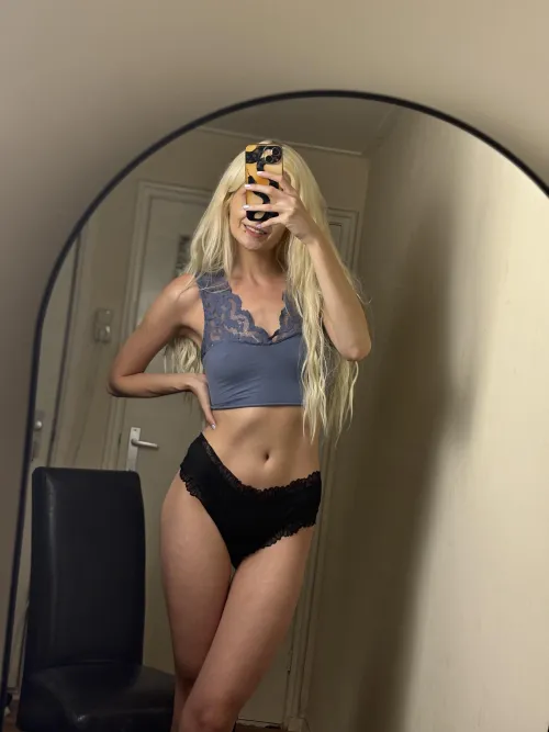 Thumbnail Felt Cute: Unveiling Trendy Styles by LanaPeaches__ in the Croptopgirls Category