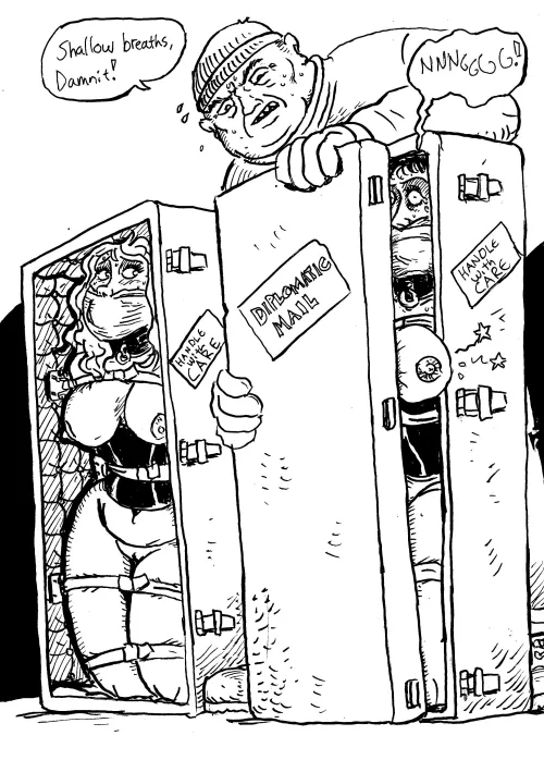 Thumbnail Too Big to Fit: Exploring Boundaries in Hentaibondage by Nikunikunikubenki