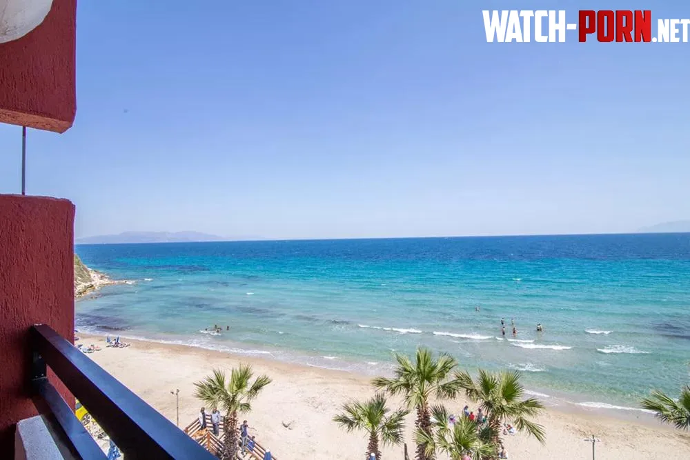 Great view of the Turkish beach from the balcony by Edin800