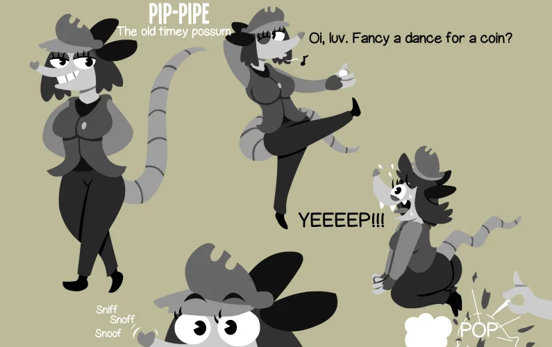 Thumbnail PipPipe Possum Art Collection by Simple-Builder-6379: A Furry Treasure Trove