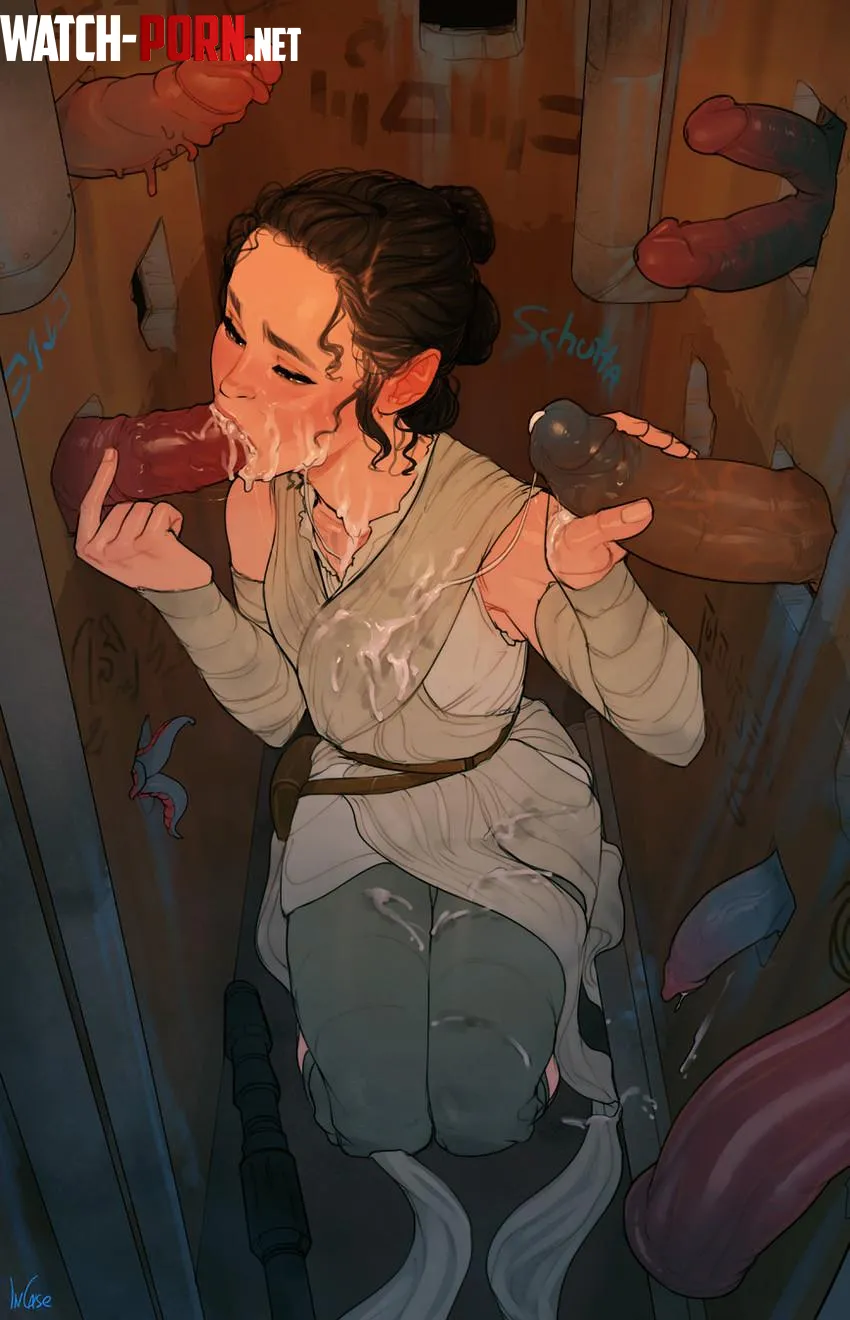 Rey sucking everyone dry Incase Star Wars by OkInternal7686