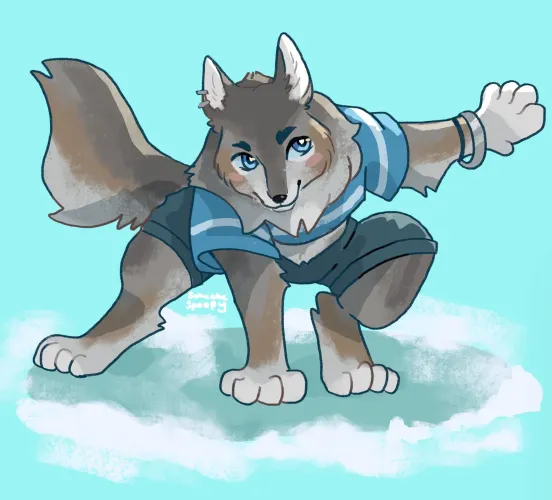 Thumbnail Dancing in the Snow: A Furry Tale by Someone_spoopy