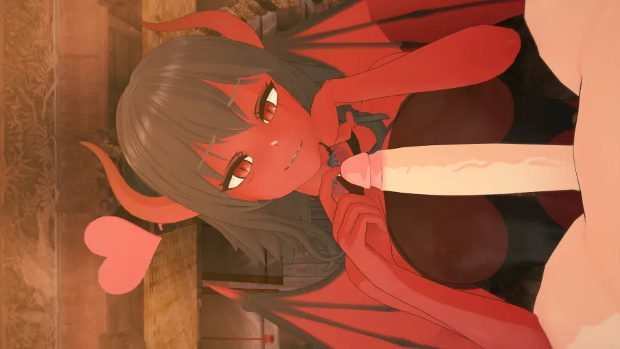 Thumbnail Demon Girl Falling in Love: A Lewd Lore Fantasy by HiZeInteractive