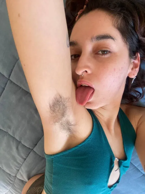 Thumbnail Incredible Armpit Hair Length: What's the Term for a Woman with Long Armpit Hair? by Latinxscorpion in the HairyArmpits Category