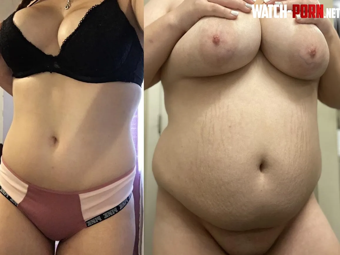 100 pounds and so much delicious food later  by SelfLoveInProgress