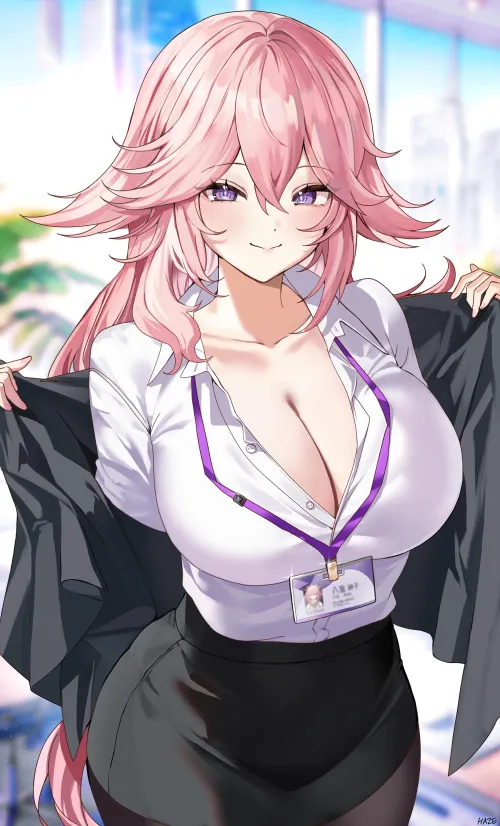 Thumbnail Office Lady Yae: A Steamy Ecchi Read by xSaviour_N