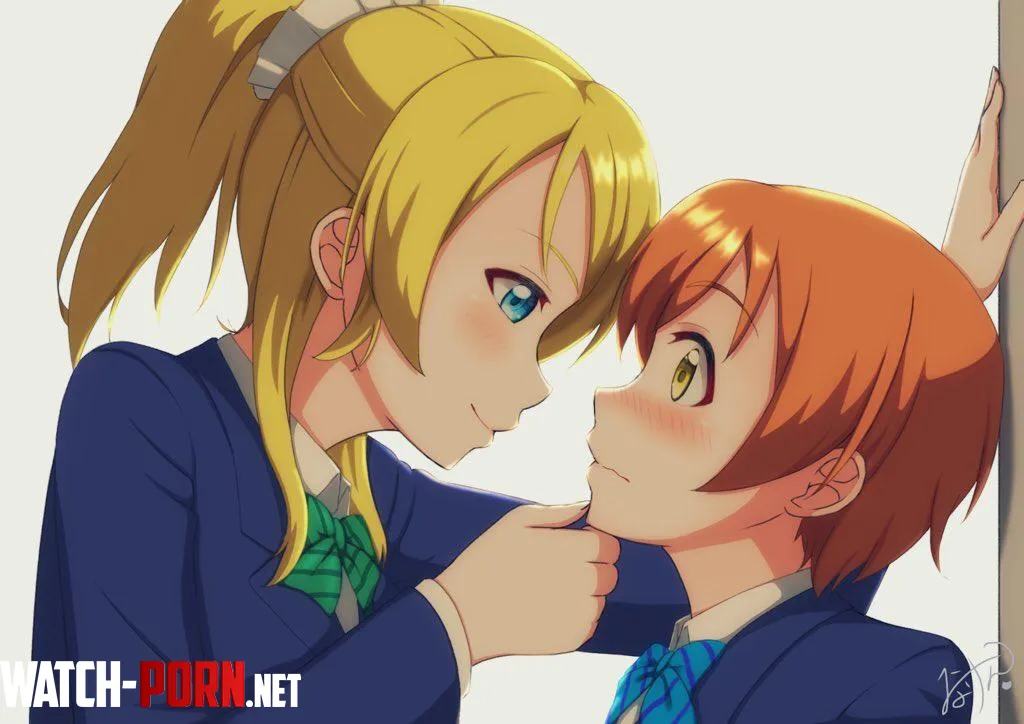 Lifting her chin Love Live School Idol Project by AnimeChan39