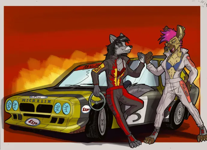 Thumbnail Exploring the Dynamic Relationship Between Two Alpha Females in 'A Delta' by RickWulfk
