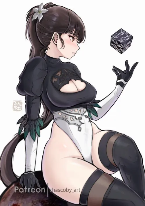 Thumbnail Eve Cosplays as 2B by xKillua666: A Stunning Transformation in the 2Booty Category