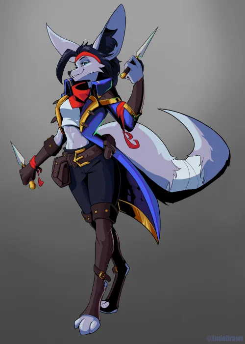 Thumbnail Exploring Unique Furry Art: Rogue Commission Pieces by Interlude_00