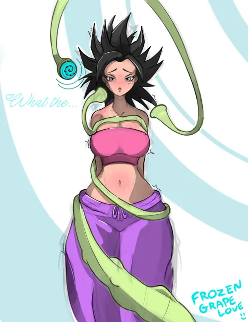 Thumbnail Hypnotized Caulifla Surrenders to Tentacles in OC by FrozenGrapeLove - HypnoHentai Creation by Author frozen_grape_love
