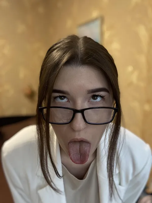 Thumbnail Exploring Sensual Desires: 'My Mouth Needs Filling' by Author mini_lilly_ in the RealAhegao Category