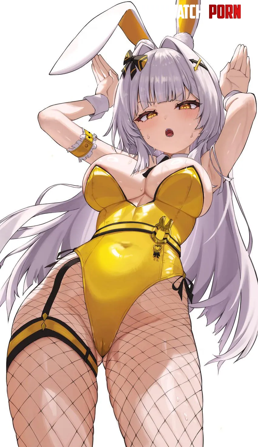 Gold bunny suit by xKillua666