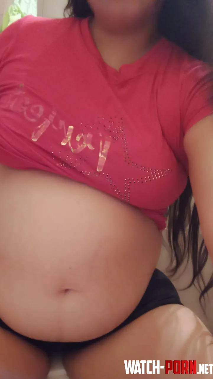 My pregnant belly continues to grow and feels so soft by Camila13132