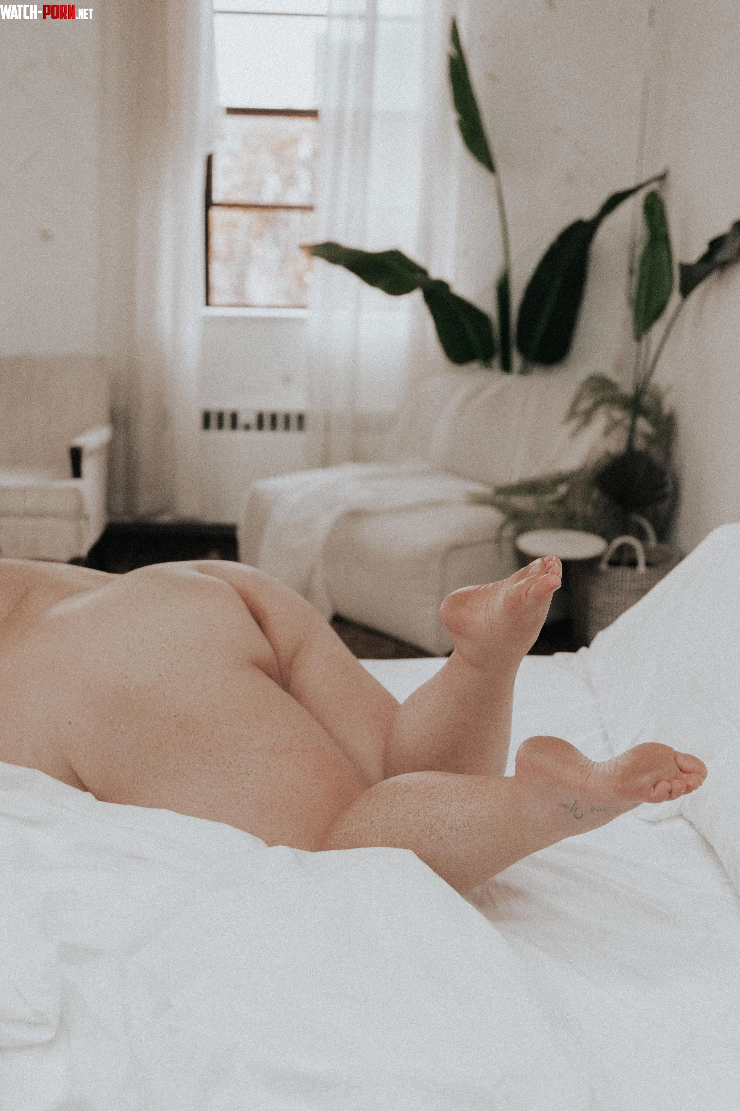 Im in this position waiting for you when you get home from work  what do you do  DMs Open  by Hannah_White69
