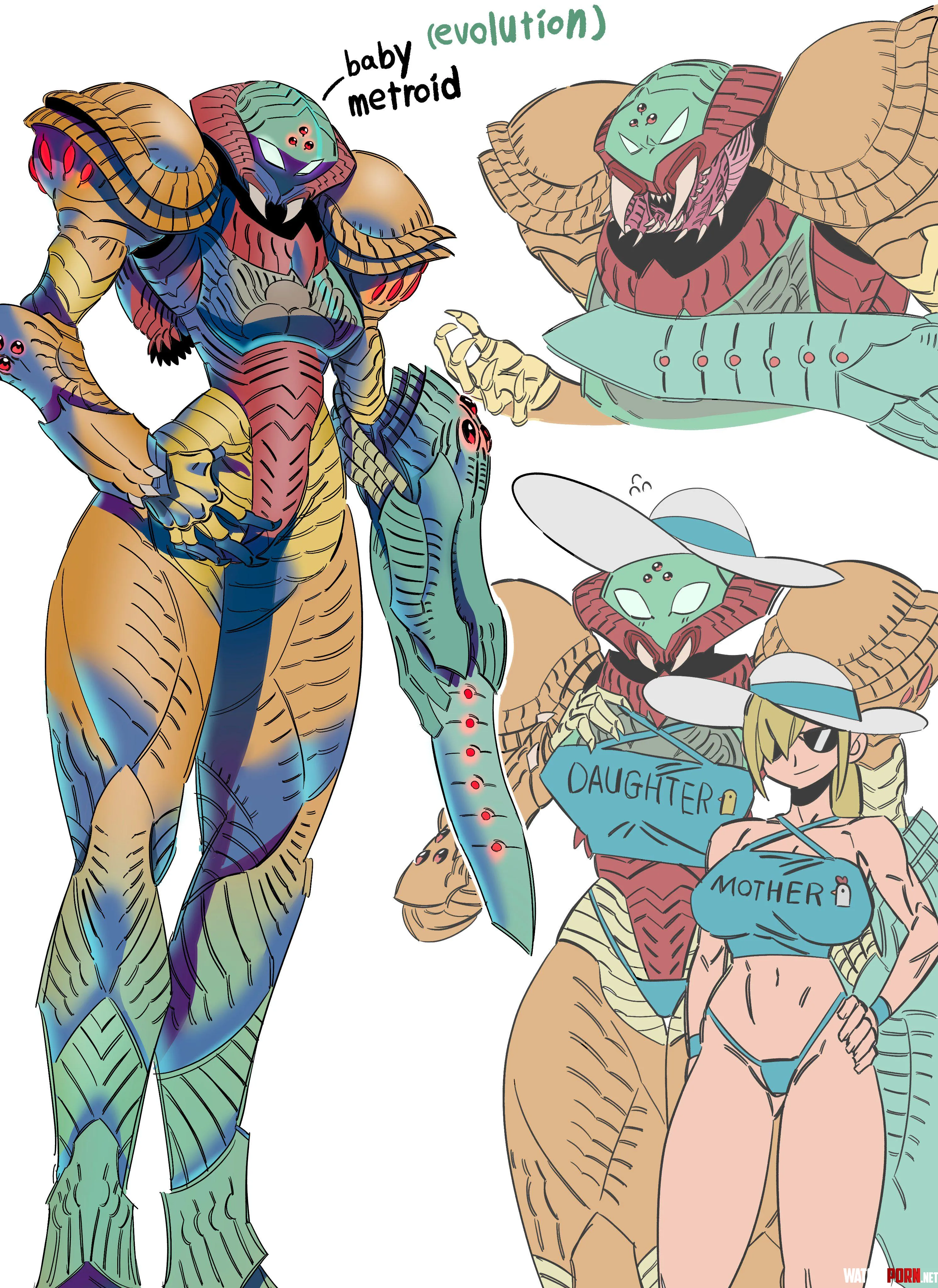 baby metroid upgrade by POPO51332877 by Able_Health744