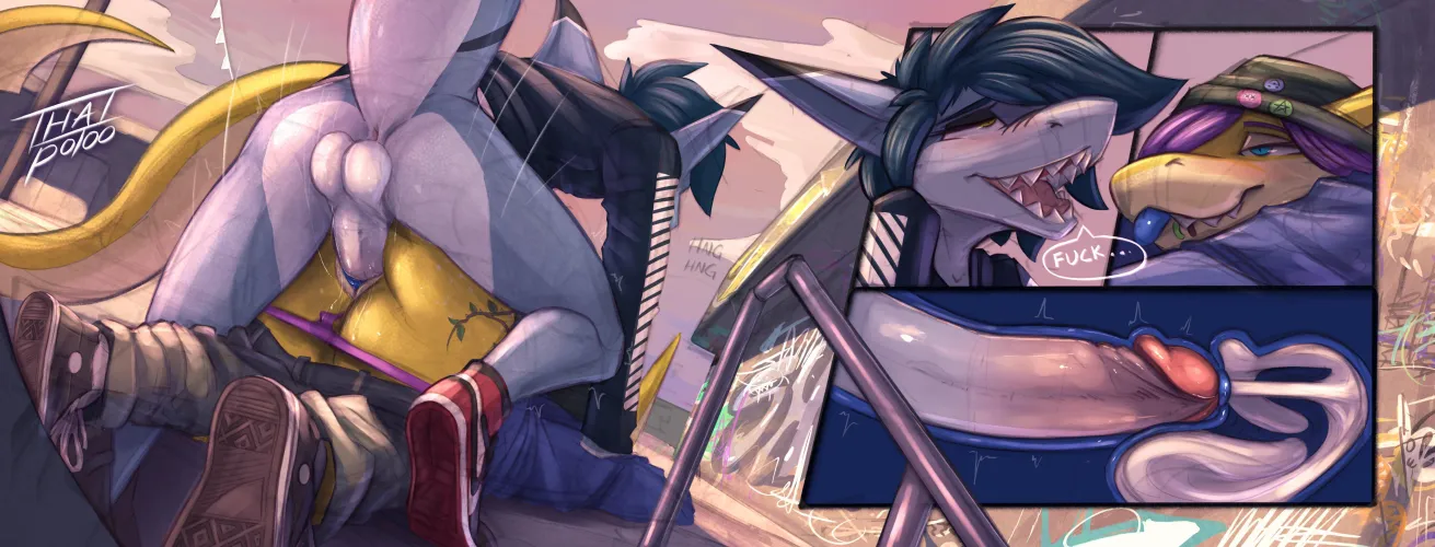 Thumbnail Breed the Skater Shark: A Unique Perspective by Author 5headedragon in the Sharktits Category
