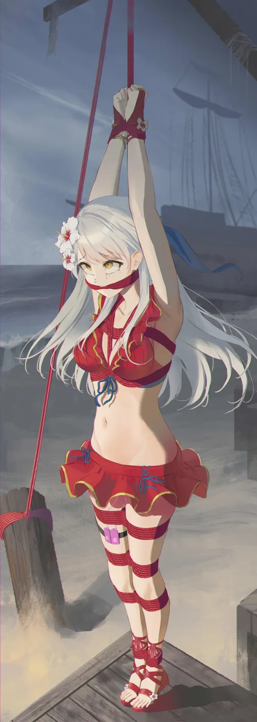 Thumbnail Guide to Greeting Incoming Vessels at the Port by Author 4spoonsofsug4r - Hentai Bondage Category