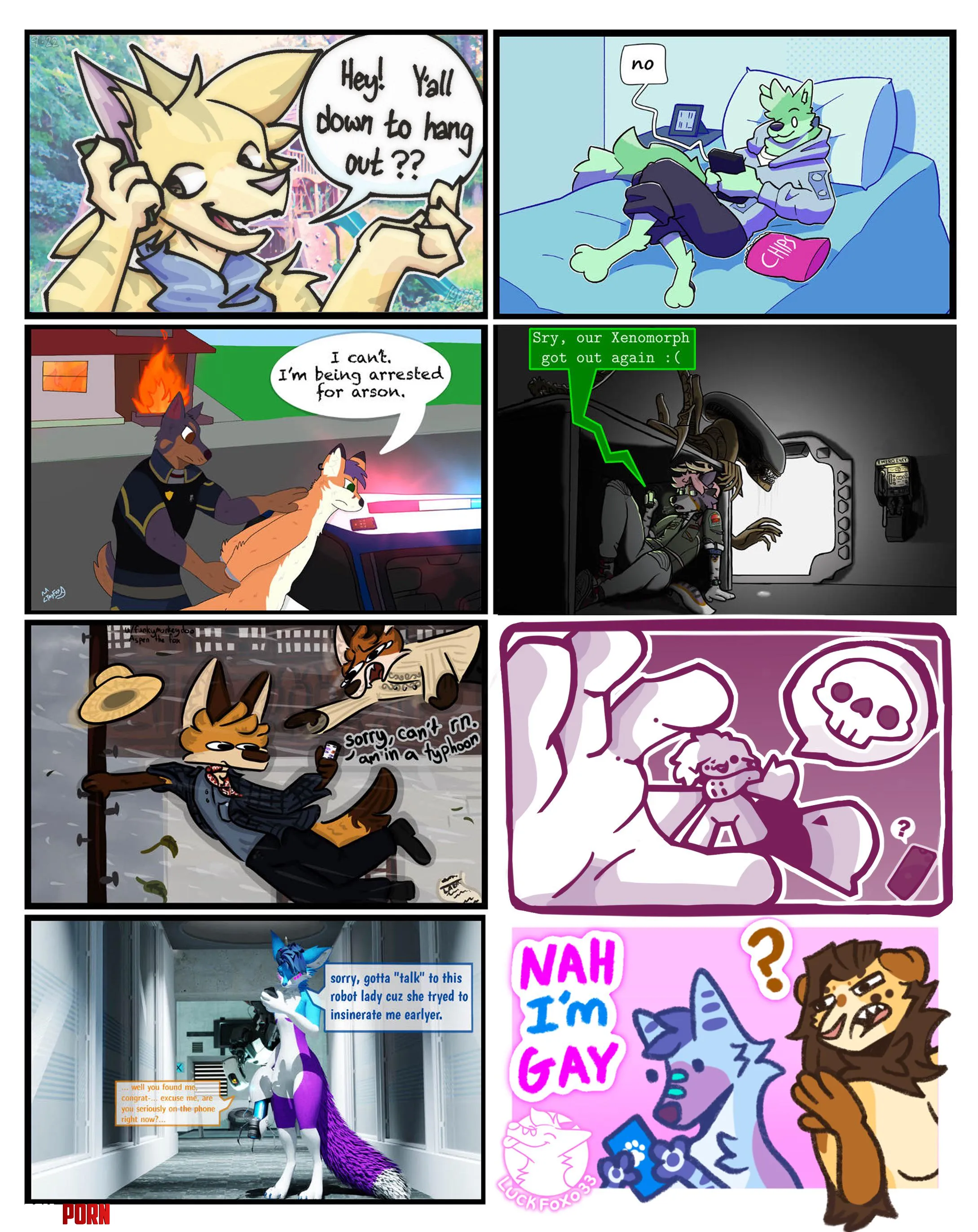 Whats your excuse  credits below by LuckFoxo33