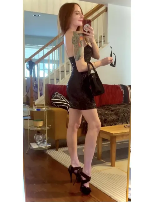 Thumbnail Slaying in Style: Rocking Tall Heels and a Tiny Dress - Littlekaitt's Fashion Must-Have | tightdresses