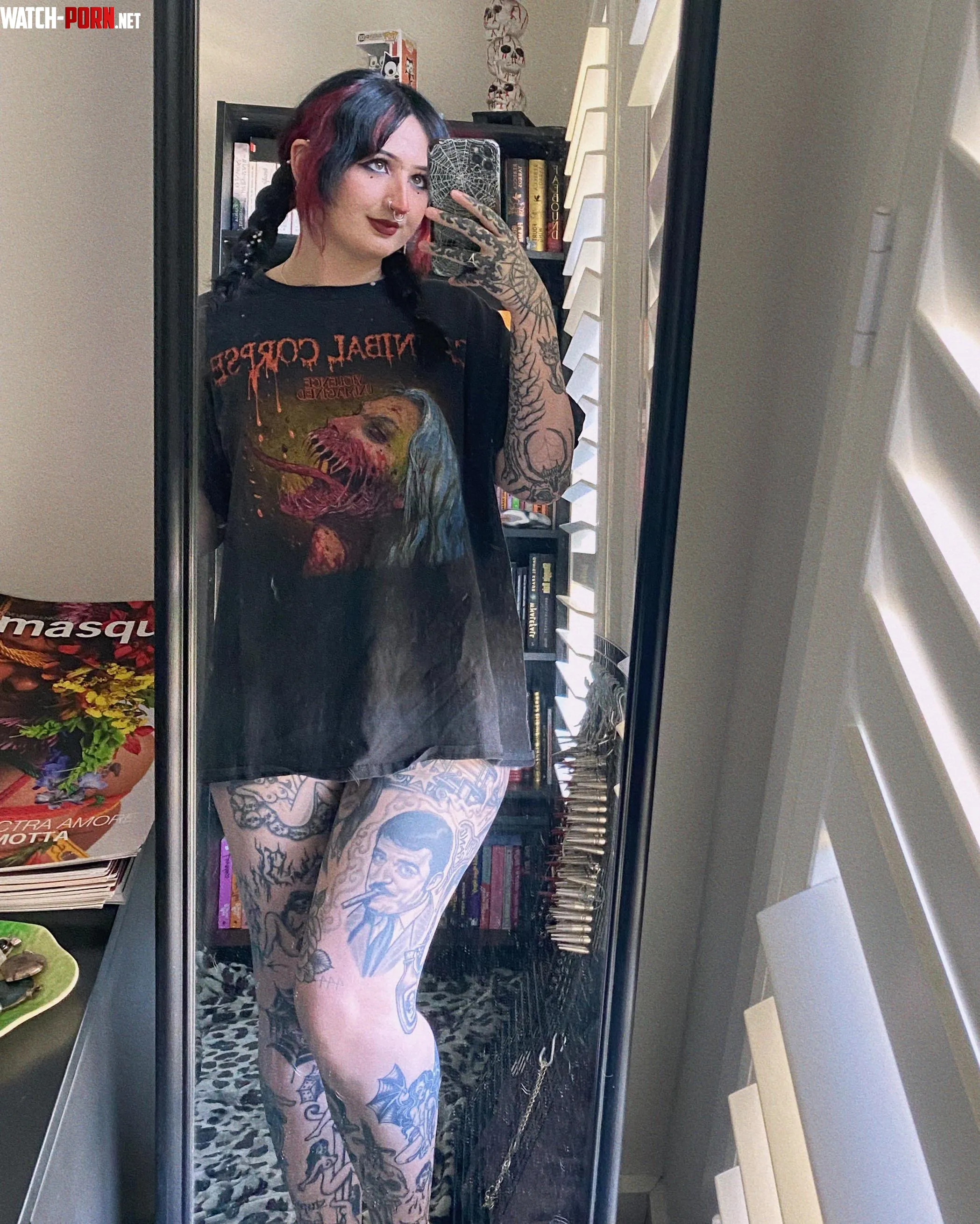 tshirt amp panties the perfect outfit  by ropesandchainss