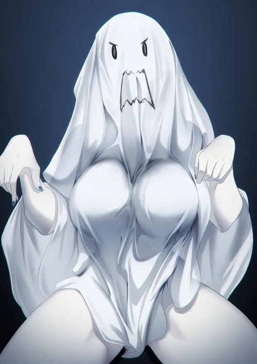Thumbnail Thiccc Ghost Original: A Captivating Tale by Author Zewen_Senpai in the MonsterGirl Genre