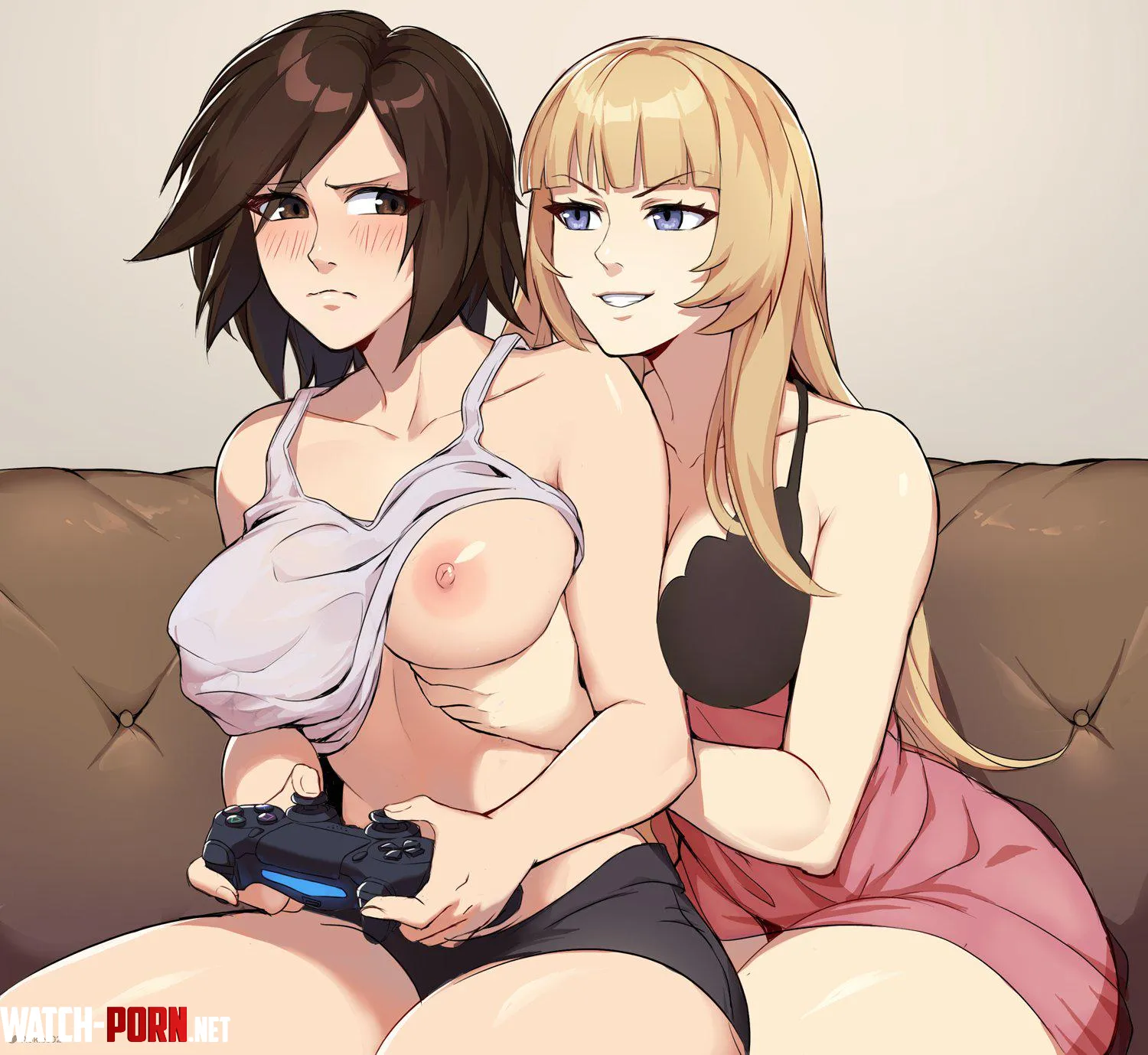 Asuka vs Emilie allen skies02 Tekken by Azazel_Hazelrink