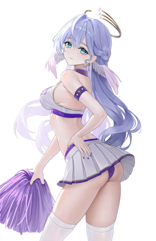 Thumbnail Pantsu-Themed Cheerleader Robin Honkai Star Rail by xSoulsaber: A Unique Category Must-Read