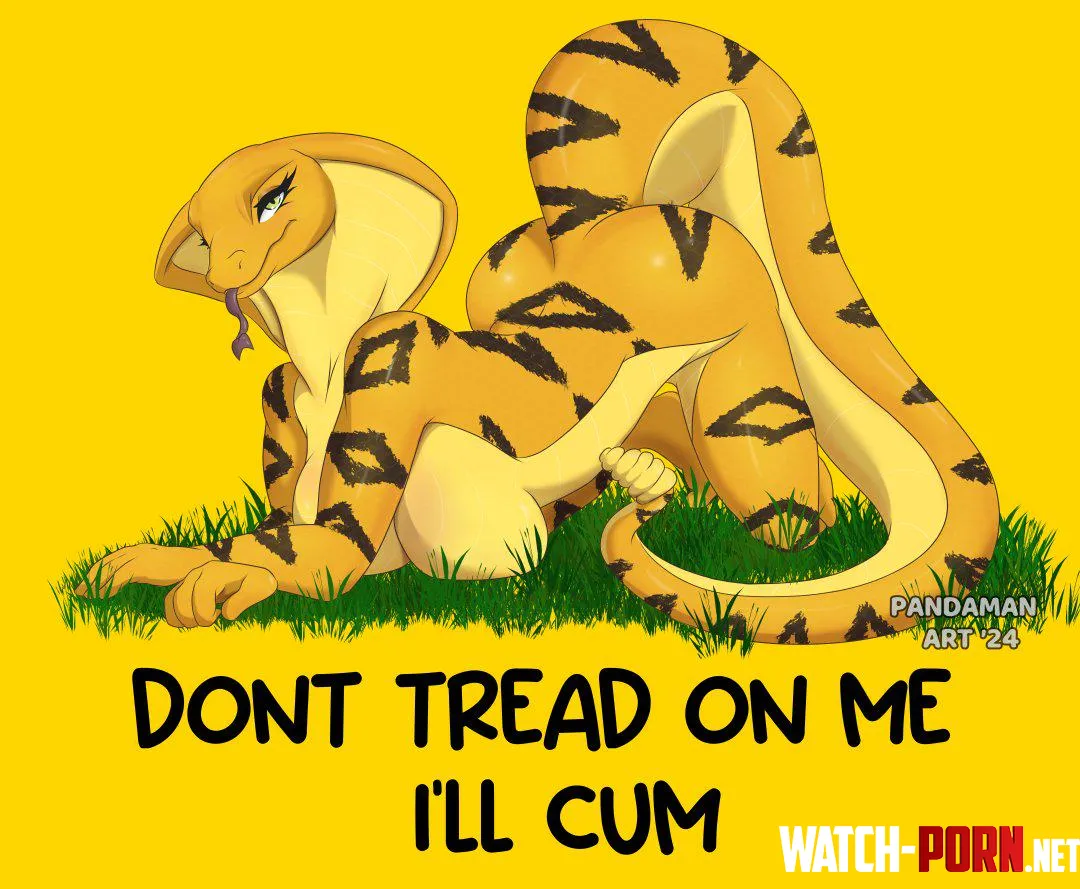 No Step on Snek F PandamanArt  by Pandazar