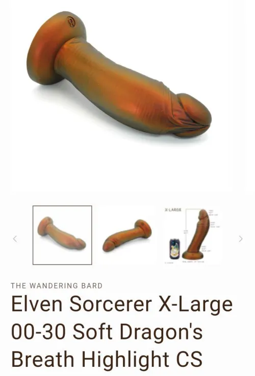 Thumbnail XL Elven Sorcerer Review: Wandering Bard's Fantasy Toy by rolypolykanga | BadDragon Category