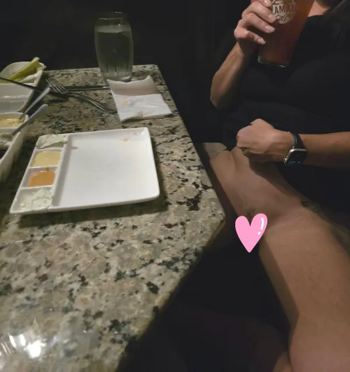 Thumbnail Daring Flash at Restaurant: A Provocative Tale by YEGanonymous in GWCouples Category