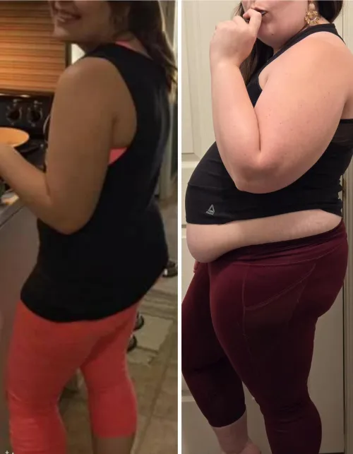 Thumbnail Gaining Nearly 100 Pounds: PiggyPolly's Weight Gain Journey Revealed