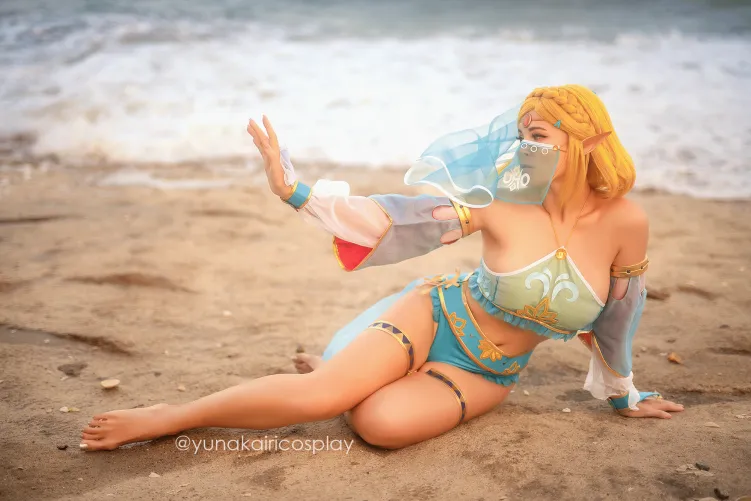 Thumbnail Zelda from The Legend of Zelda: A NSFW Costumes Collection by Yuna Kairi and AlexeyShtein