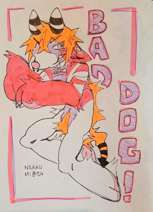 Thumbnail Someone Has Been a Bad Dog: A Compelling Tale by Author nakkumi in the Furry Category