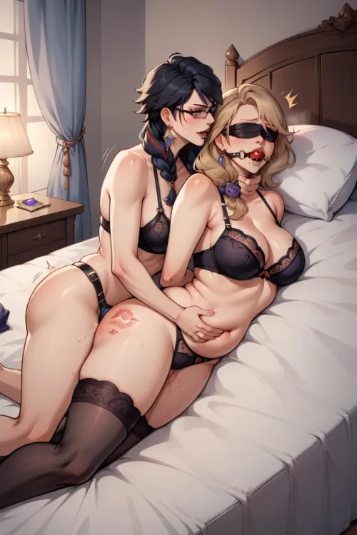 Thumbnail The Quiet Hour at Aunt and Mother: A Hentai Bondage Tale by Ilovesundaeyy