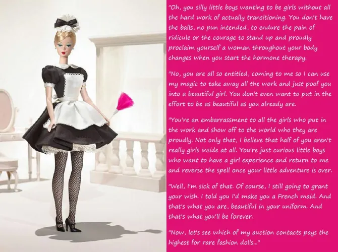 Thumbnail Transformed into a French Maid: A Captivating Story by AskedForTheMid0129